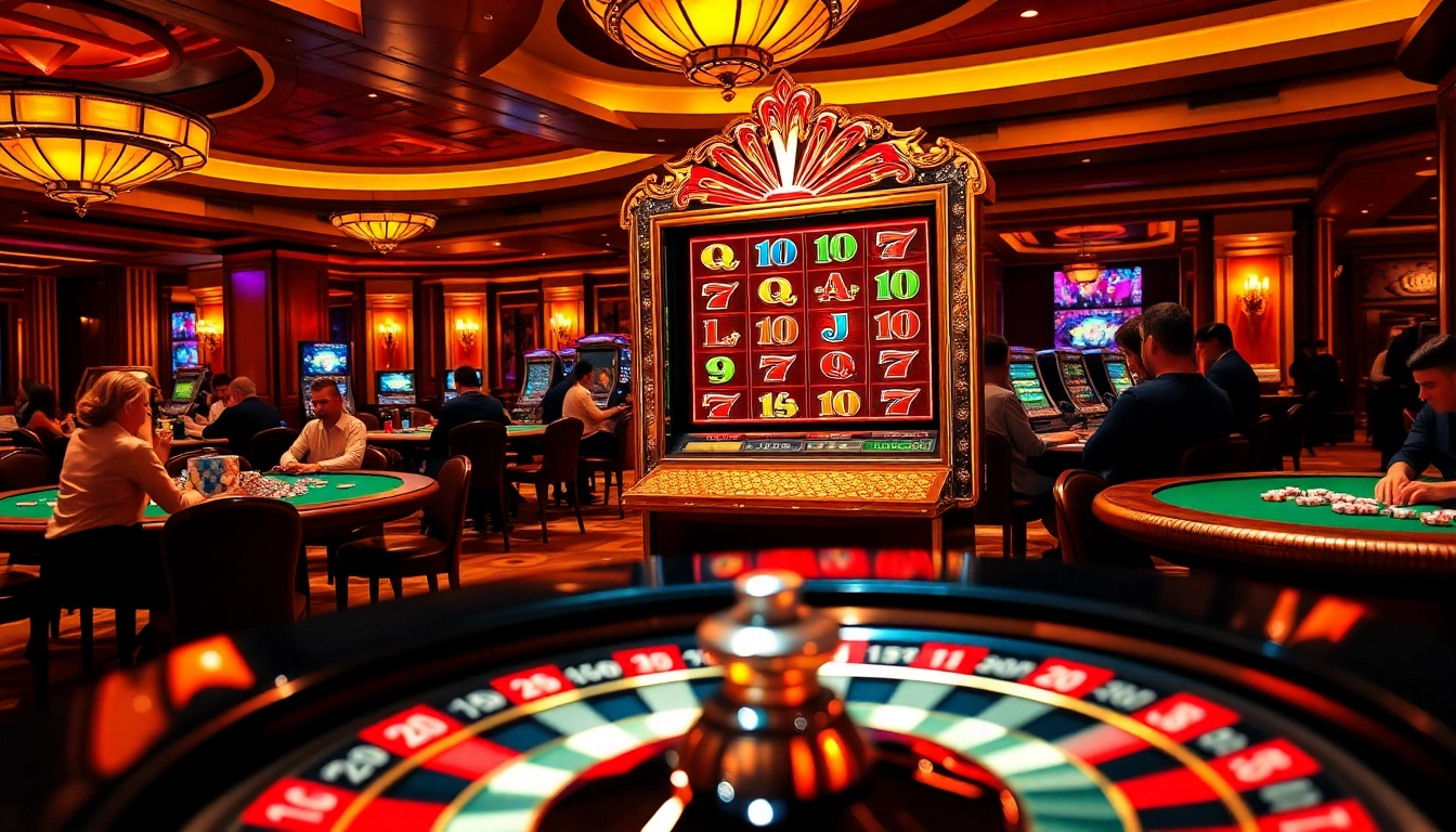 Experience the excitement of Hi88 casino with vibrant slot machines and thrilling gameplay.