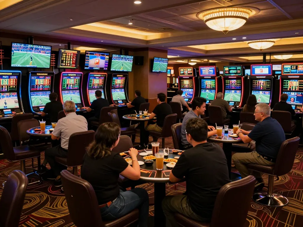 Watch excitement build over sports betting at TK999 with live odds and engaged players.