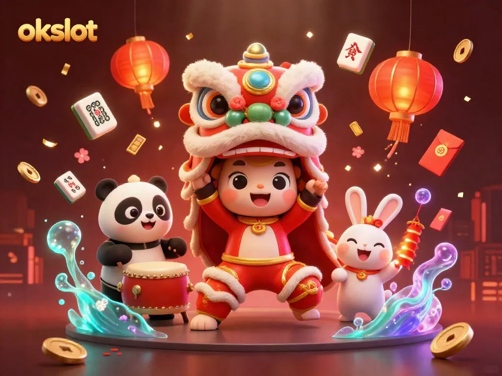 เข้าร่วมสนุกกับเกมสล็อตออนไลน์ OKSLOT กับการแสดงสิงโตจีนสุดตระการตา