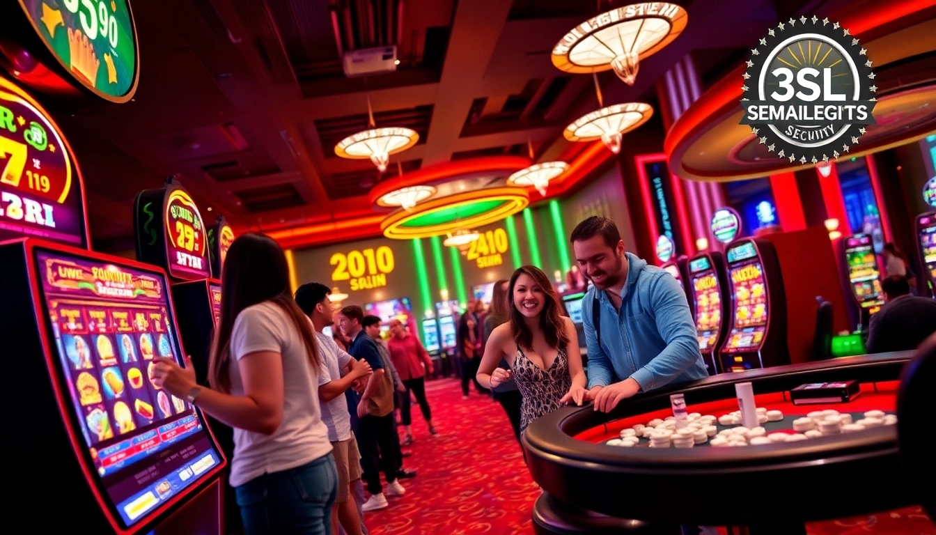 Experience the thrill of gaming at https://33win.sh/ with vibrant casino scenes filled with excitement and advanced technology.