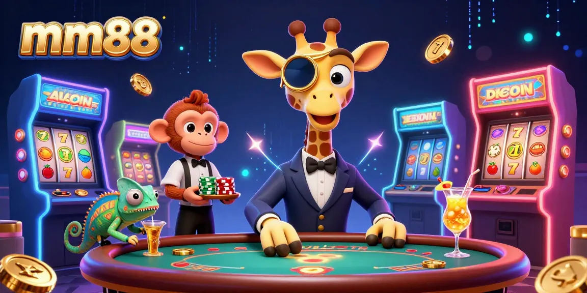 Experience exciting casino action with the vibrant mm88 giraffe poker scene, showcasing high-stakes fun.
