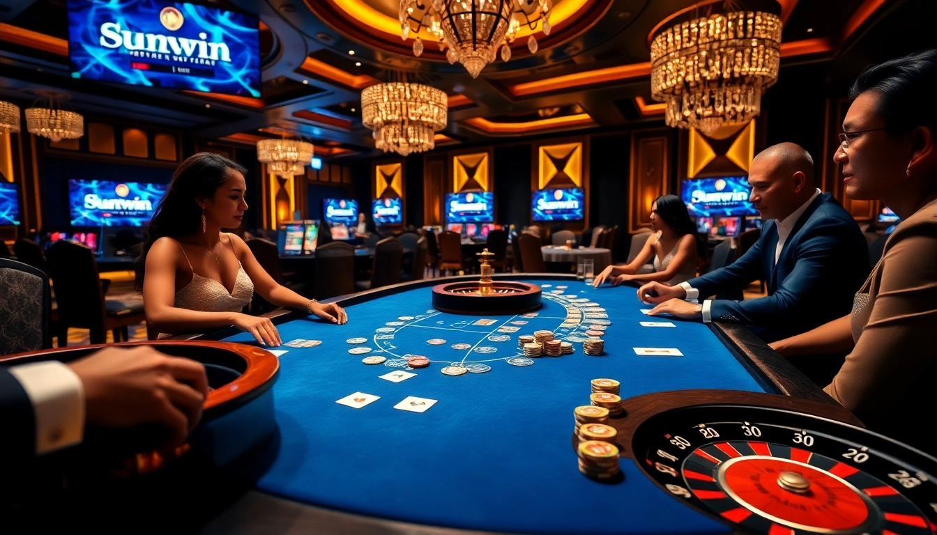 Experience the thrill of poker with Sunwin, a premier gaming platform featuring high-stakes tables and exciting gameplay.