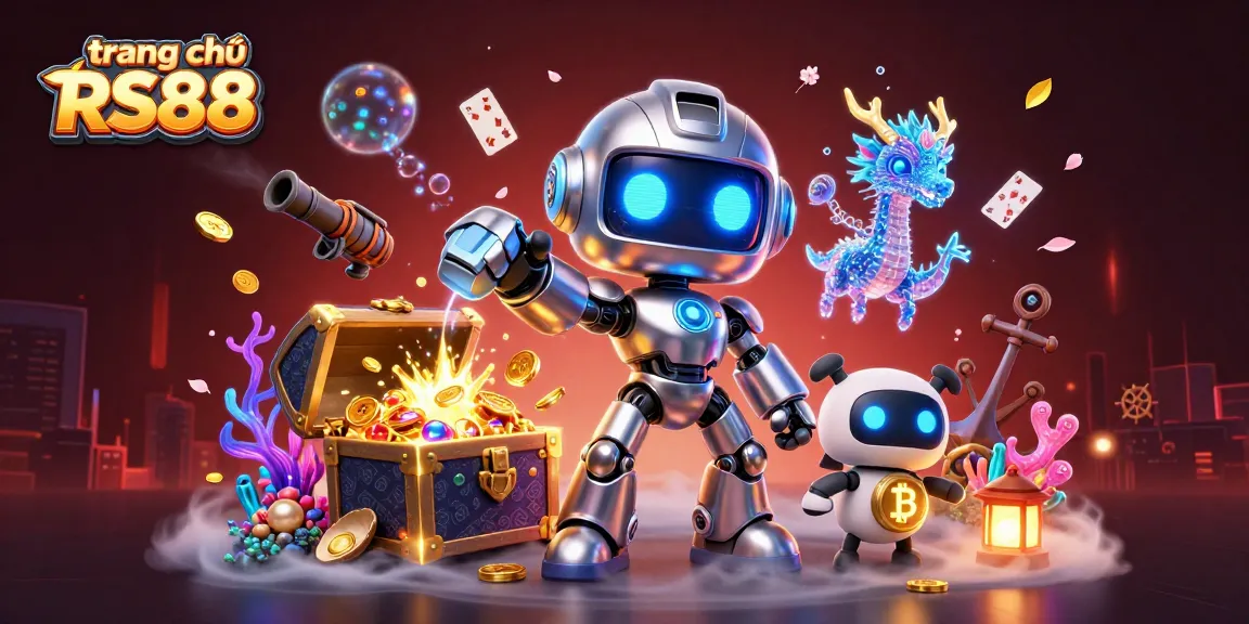 Experience thrilling adventures on trang chủ RS88 with ultra-detailed 3D animated characters in a vibrant casino scene.