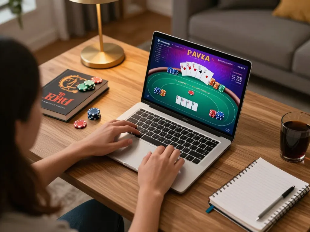 Experience strategic gameplay with Luckywin in an engaging online poker session.
