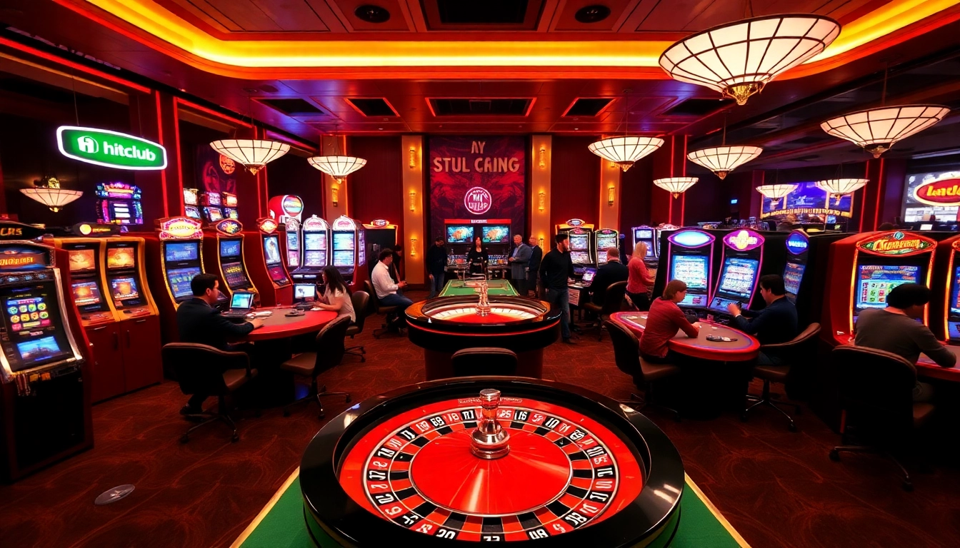 Hitclub casino offers thrilling gaming experiences with diverse games and modern interfaces.