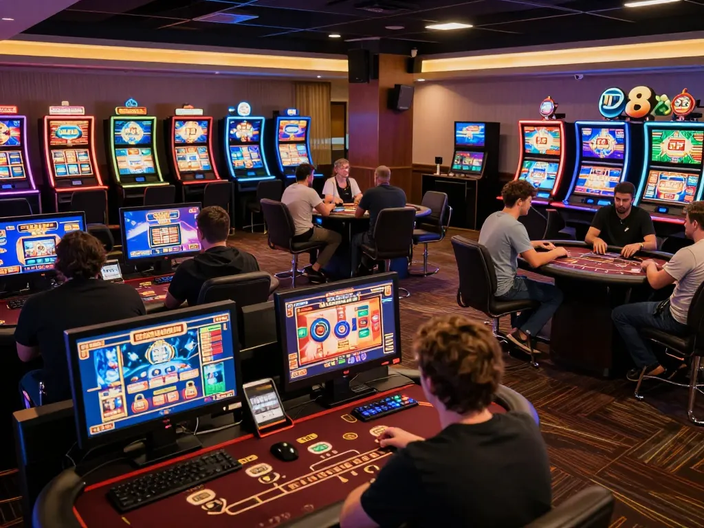 Experience thrilling gameplay at 88xeng's online casino with vibrant game interfaces.