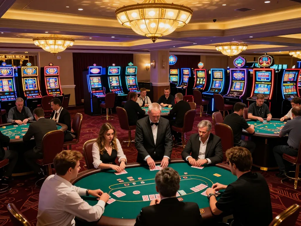 Players engaging in exciting poker gameplay at TR88it casino, showcasing vibrant atmosphere and strategic action.
