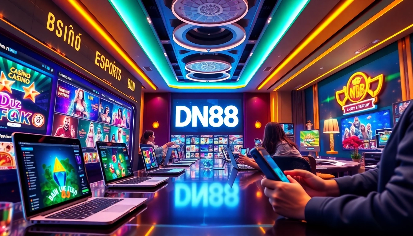 Experience DN88: dynamic digital casino platform offering engaging games and promotions.