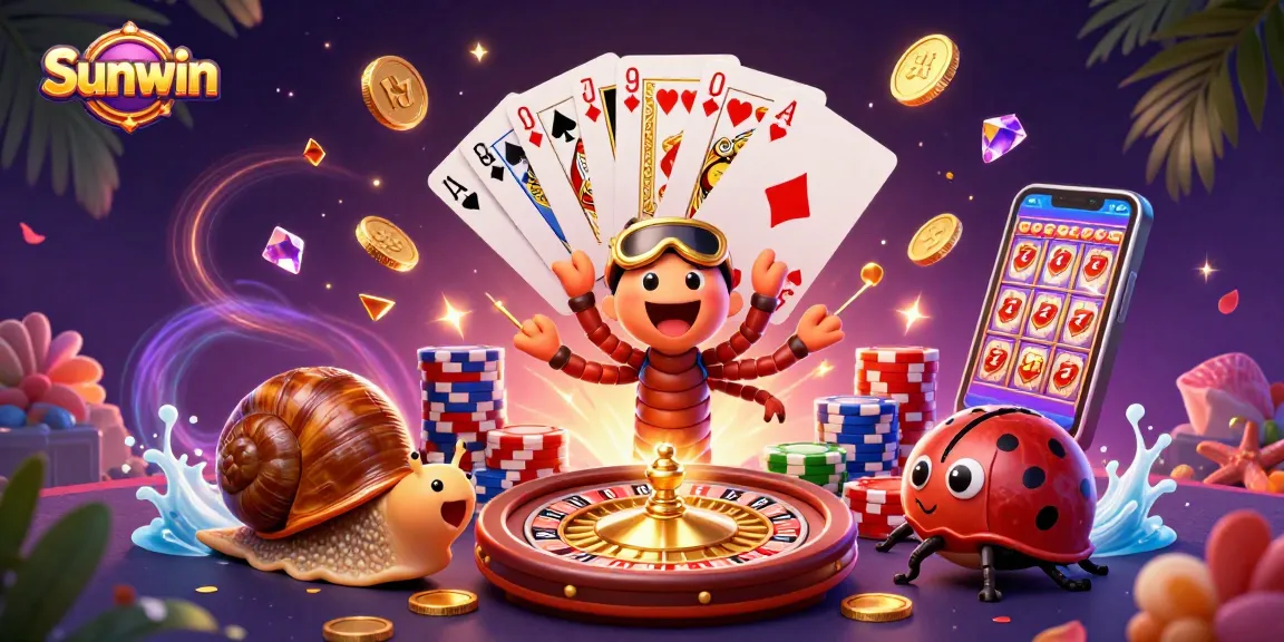 Sunwin offers thrilling gambling experience with a vibrant casino scene full of excitement and stunning visuals.