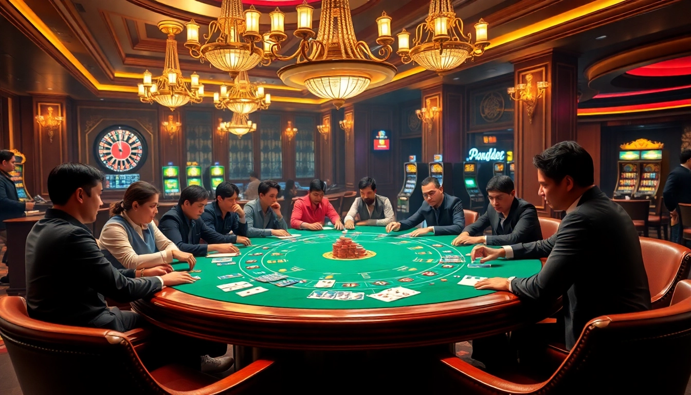 Experience the thrill of casino gaming at https://89bet.in.net/ with vibrant poker tables and luxurious ambiance.