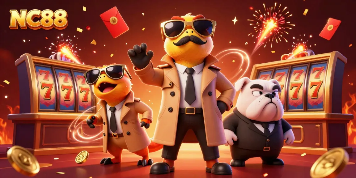 Experience NC88's dynamic casino game environment with raptors in disguise at a VIP lounge.