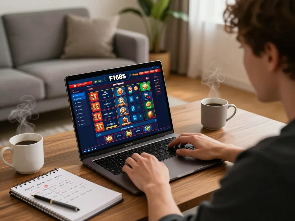 Play exciting F168s casino games online from the comfort of home, showcasing engaging gameplay and strategy