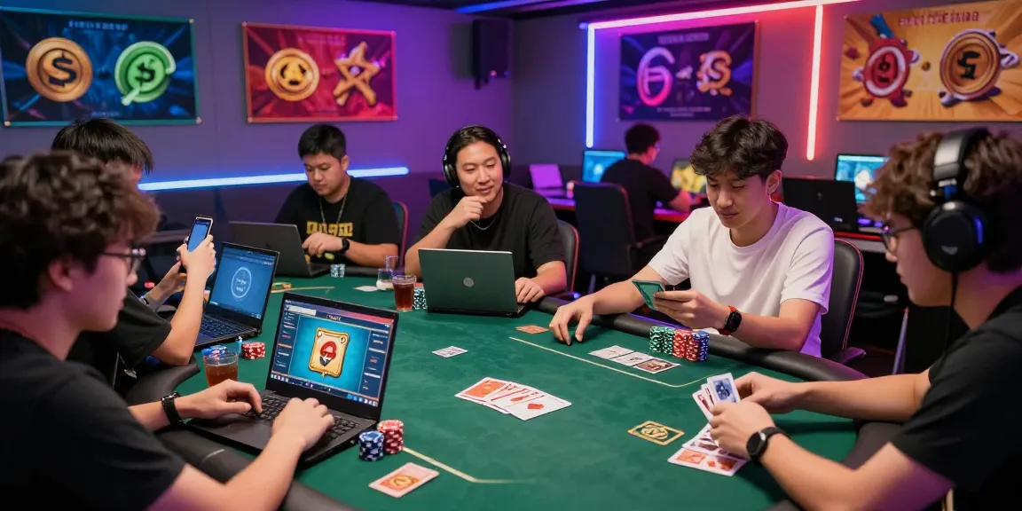 Exciting gameplay scene featuring game bai doi thuong players in action during an online gaming session with vibrant graphics.
