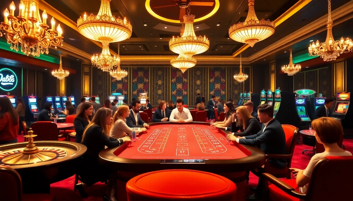 Exciting gameplay at https://da88.navy/ with luxurious casino elements and vibrant energy.