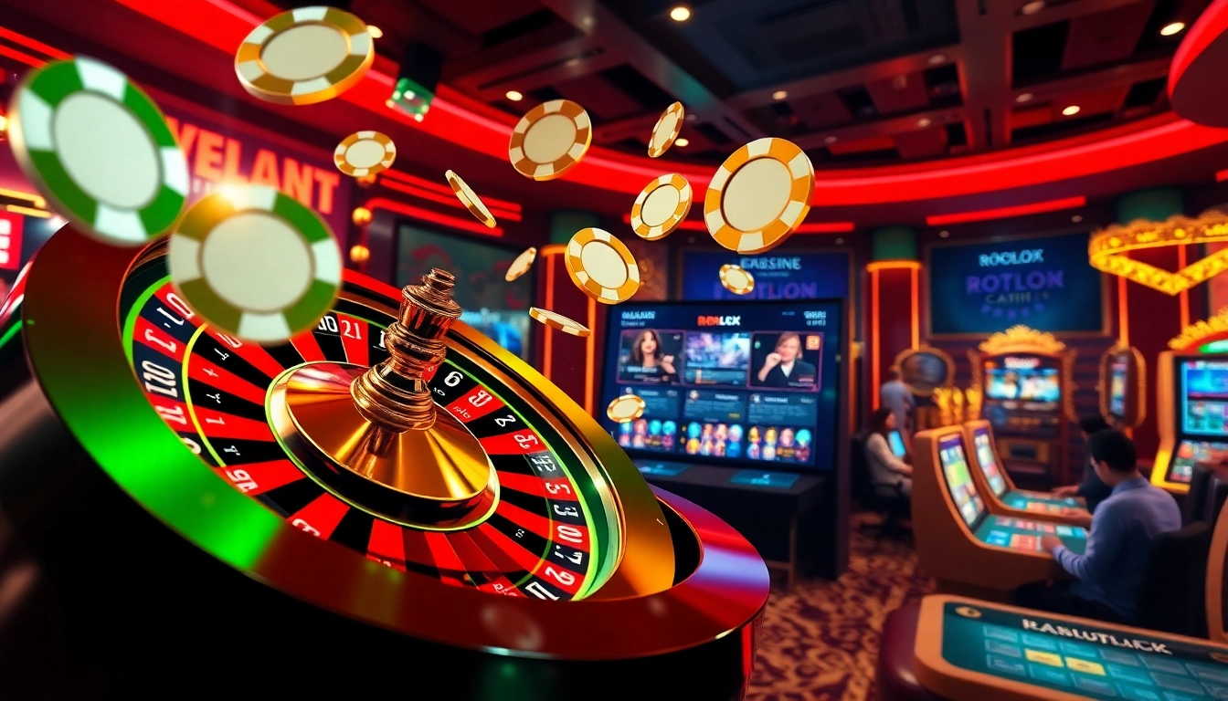 Experience the excitement of Roblox gambling with dynamic casino elements and immersive gaming atmosphere.