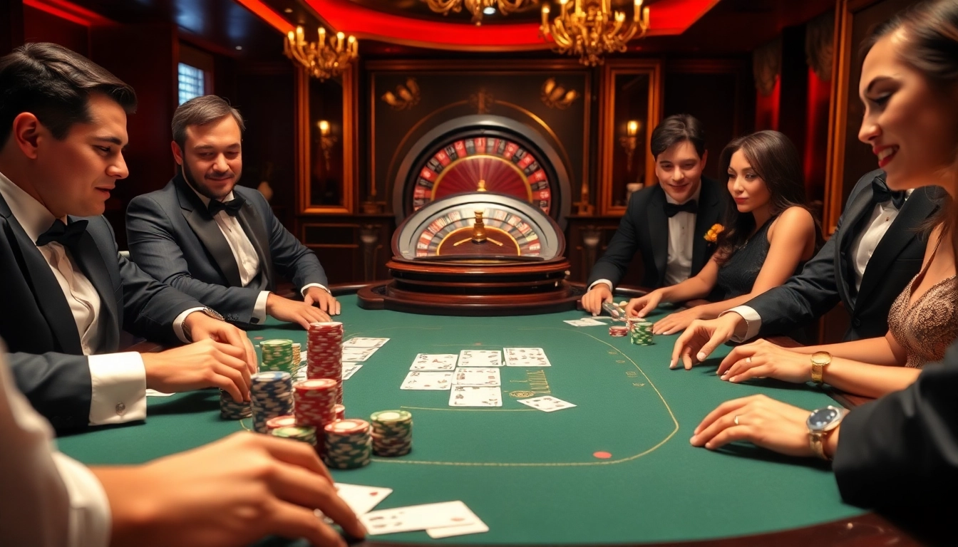 Experience high-stakes poker at https://red88.day/ with vibrant chips and intense gaming excitement.