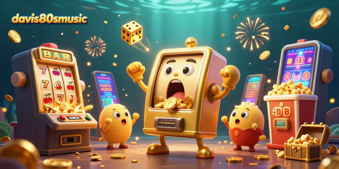 Experience jackpot thrills with davis80smusic's vibrant casino scene full of exciting characters and elements.