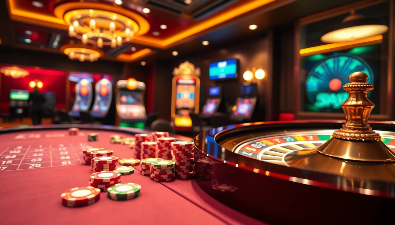 Exciting online gambling experience at Nhà Cái SC88 uy tín with vibrant casino elements.