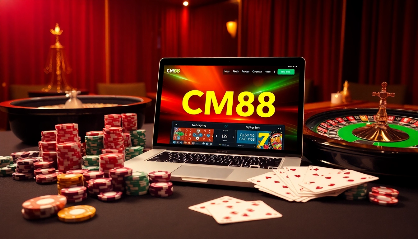 Experience thrilling online gambling at https://cm888.mobi/ with vibrant gaming elements and excitement.
