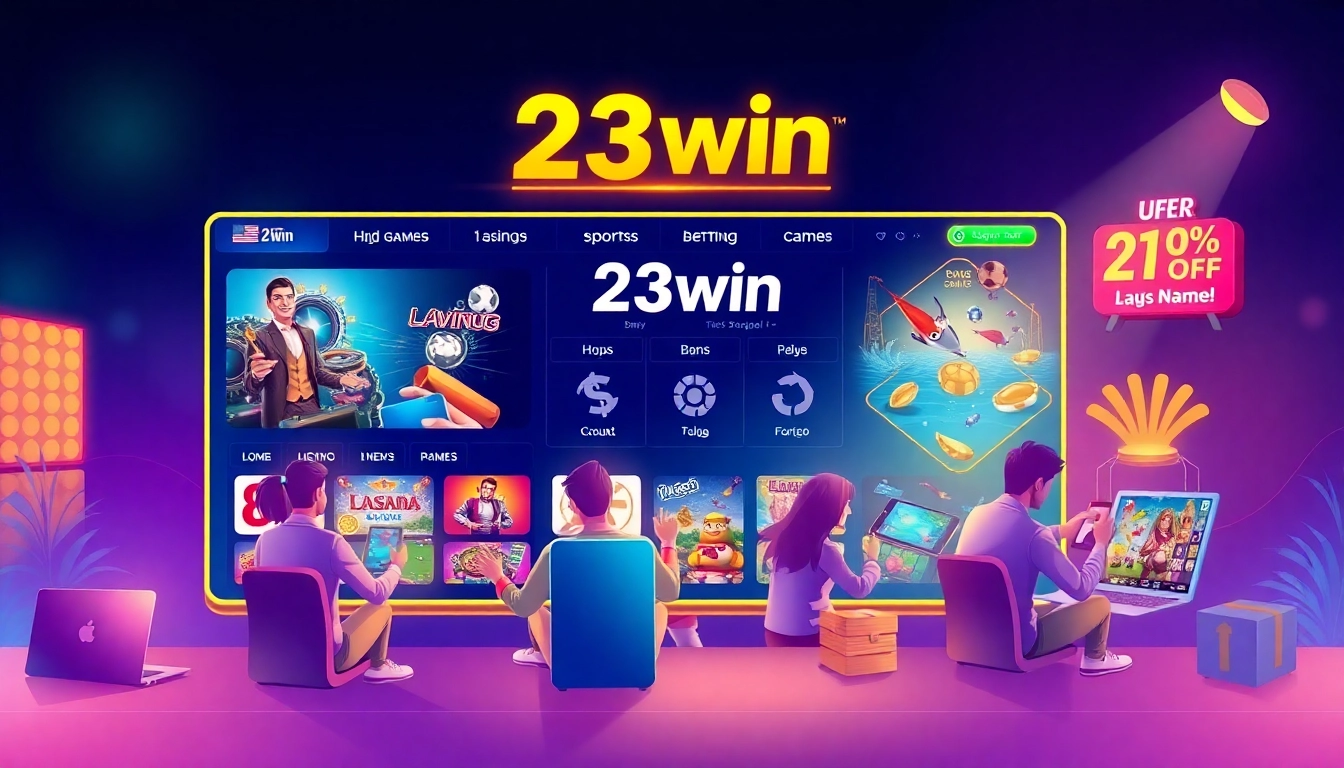 Experience immersive gaming at https://www.23win.world/ with diverse games and modern design.