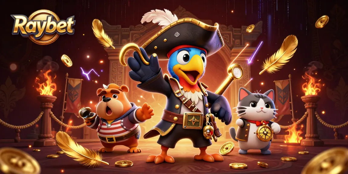 Experience thrilling gameplay at Raybet with pirate-themed adventure featuring animated characters and dynamic casino elements.