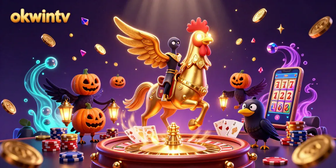 Place your bets and win big at OKWINTV with vibrant casino action and stunning graphics.