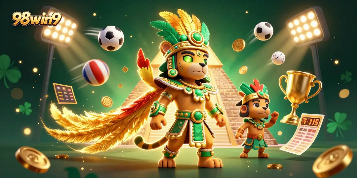 Experience thrilling gaming at 98win9 with unique characters and vibrant casino elements.