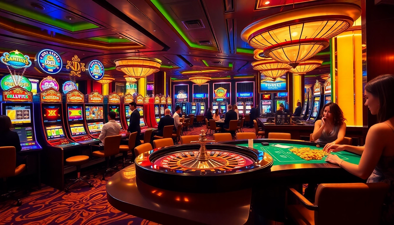Experience the thrill at S8 Casino with engaging games and vibrant atmosphere.