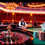 Experience the thrill of nk88 win in this vibrant casino scene, featuring online gambling elements.