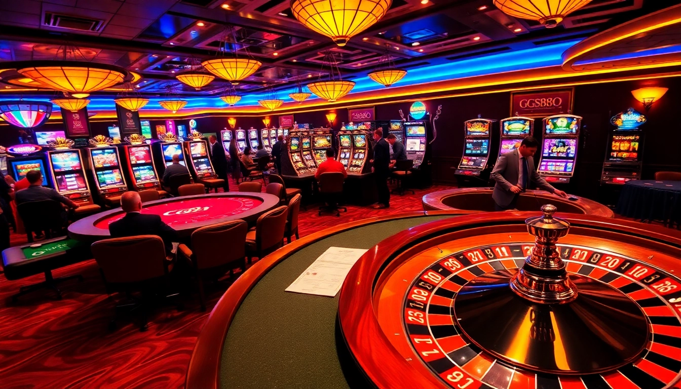 Experience the thrill of gambling at https://gg88.black/ with vibrant casino games and sophisticated atmosphere.