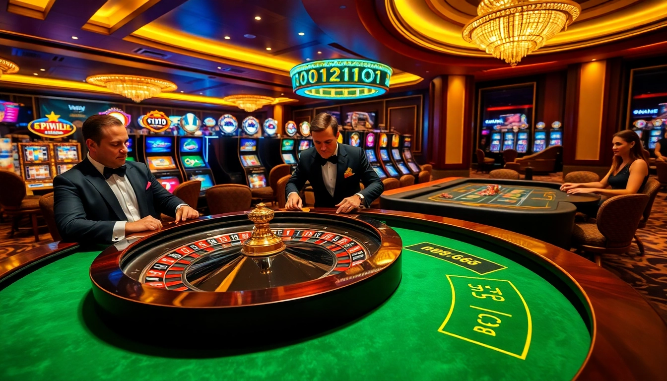 Experience the thrill of roulette and poker at mb66 casino, where luxury meets excitement.